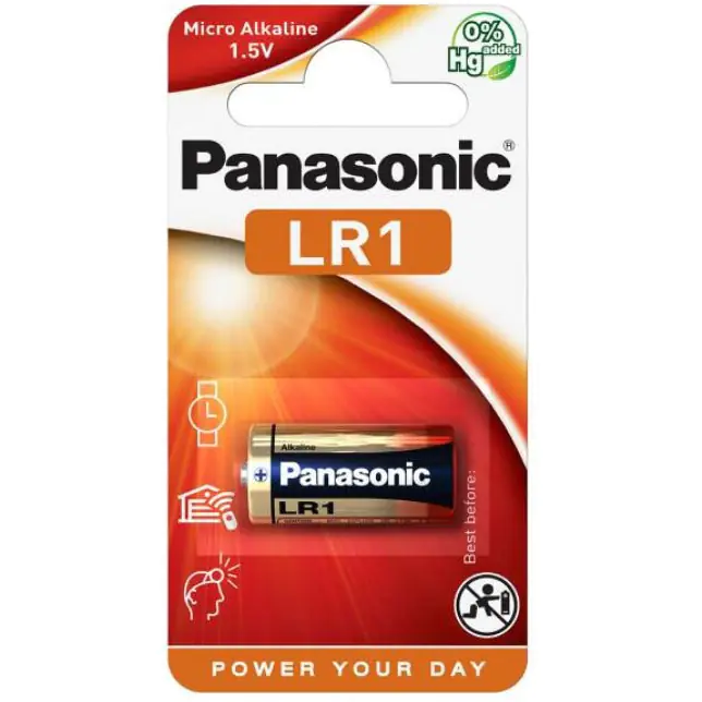 ⁨Battery PANASONIC LR01/KN/AM5/4001/810/MN9100/910A/E90⁩ at Wasserman.eu