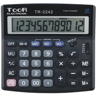 ⁨Calculator TR2242 12position TOOR 120-1458 KW⁩ at Wasserman.eu