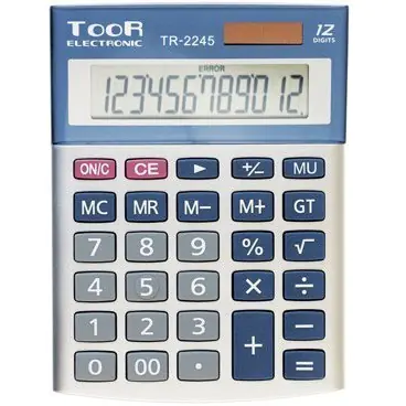 ⁨TOOR TR2245 calculator 12 positions 120-1424⁩ at Wasserman.eu