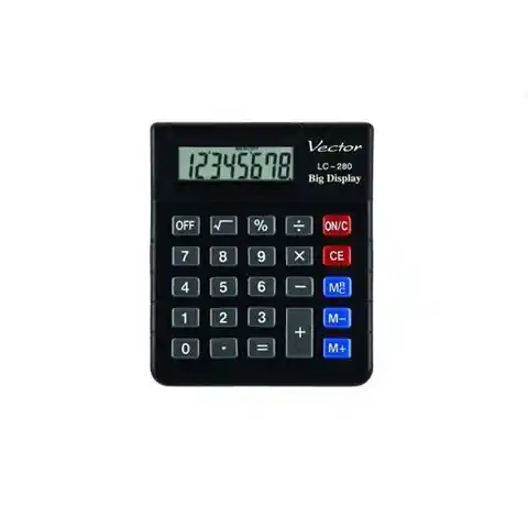 ⁨Kalkulator VECTOR LC-280 8p⁩ w sklepie Wasserman.eu