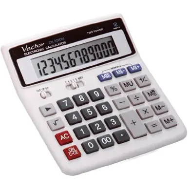 ⁨Calculator VECTOR DK-209DM 12 position.⁩ at Wasserman.eu