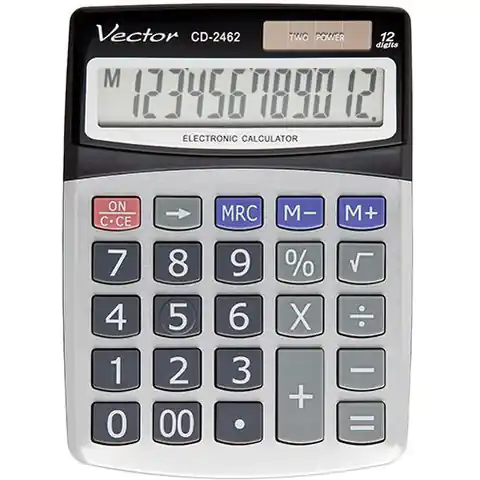 ⁨Kalkulator VECTOR CD-2462 12p⁩ w sklepie Wasserman.eu