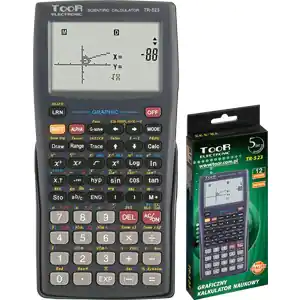 ⁨Kalkulator TR-523 TOOR graficz ny naukowy 120-1457 KW⁩ w sklepie Wasserman.eu