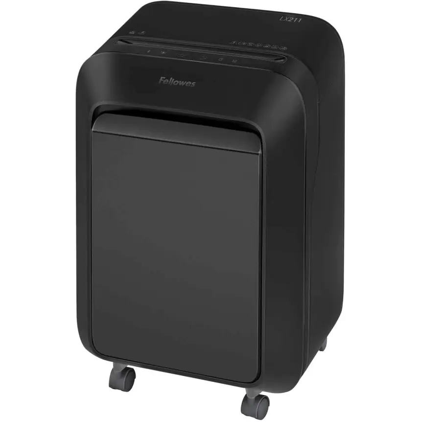 ⁨Niszczarka LX211 czarna 5050201 Fellowes⁩ w sklepie Wasserman.eu