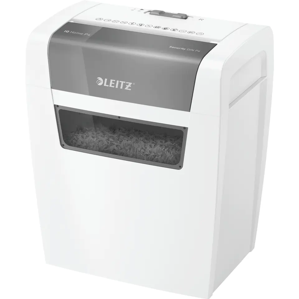 ⁨Shredder LEITZ IQ Home P4 basket 15L 80340000⁩ at Wasserman.eu