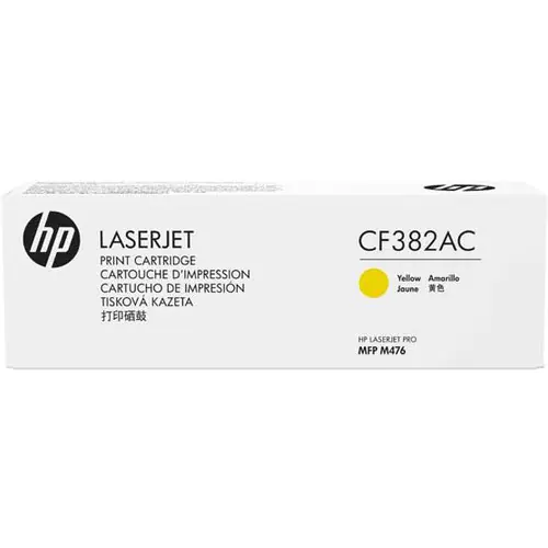 ⁨Toner HP 312A (CF382AC) żółty 2700str korporacyjny LaserJet Pro M476⁩ w sklepie Wasserman.eu