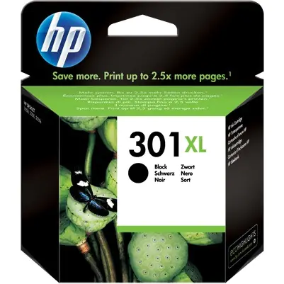 ⁨Ink Cartridge HP 301XL (CH563EE) Black 480str/8ml 1000/1050/2000/2050/3000/3050⁩ at Wasserman.eu