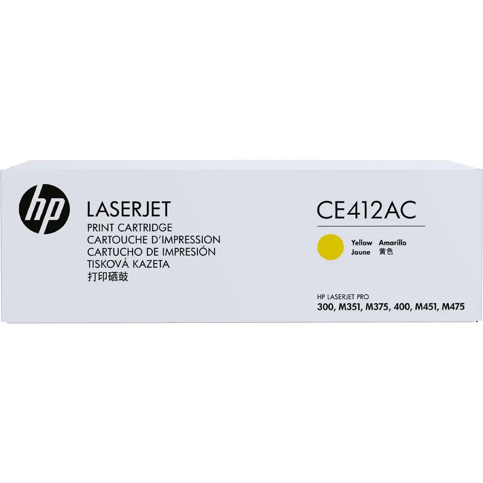 ⁨Toner HP 305A (CE412AC) żółty 2600str korporacyjny⁩ w sklepie Wasserman.eu