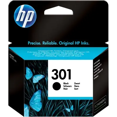 ⁨Ink cartridge HP 301 (CH561EE) black 190str 1000/1050/2000/2050/3000/3050⁩ at Wasserman.eu