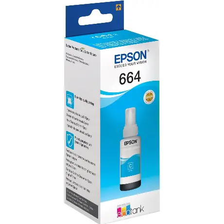 ⁨Tusz Epson C13T66424A (oryginał ; 70 ml; niebieski)⁩ w sklepie Wasserman.eu