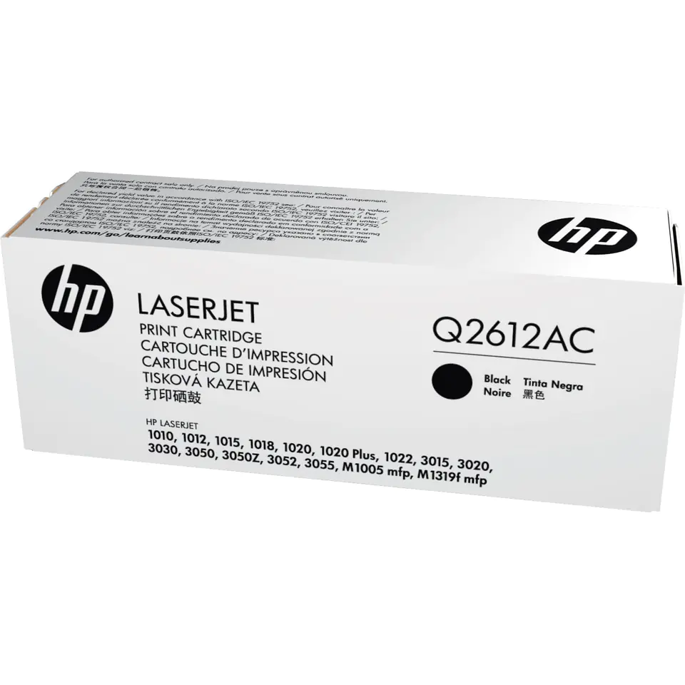 ⁨Toner HP 12A (Q2612AC) czarny 2000str korporacyjny⁩ w sklepie Wasserman.eu