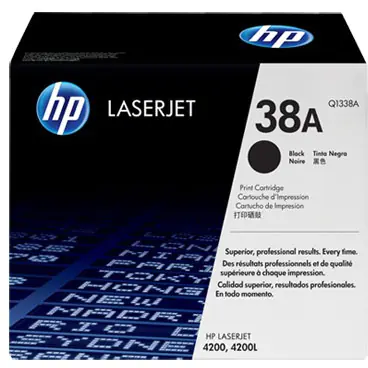 ⁨Toner HP 38A (Q1338A) czarny 12000str LaserJet 4200⁩ w sklepie Wasserman.eu