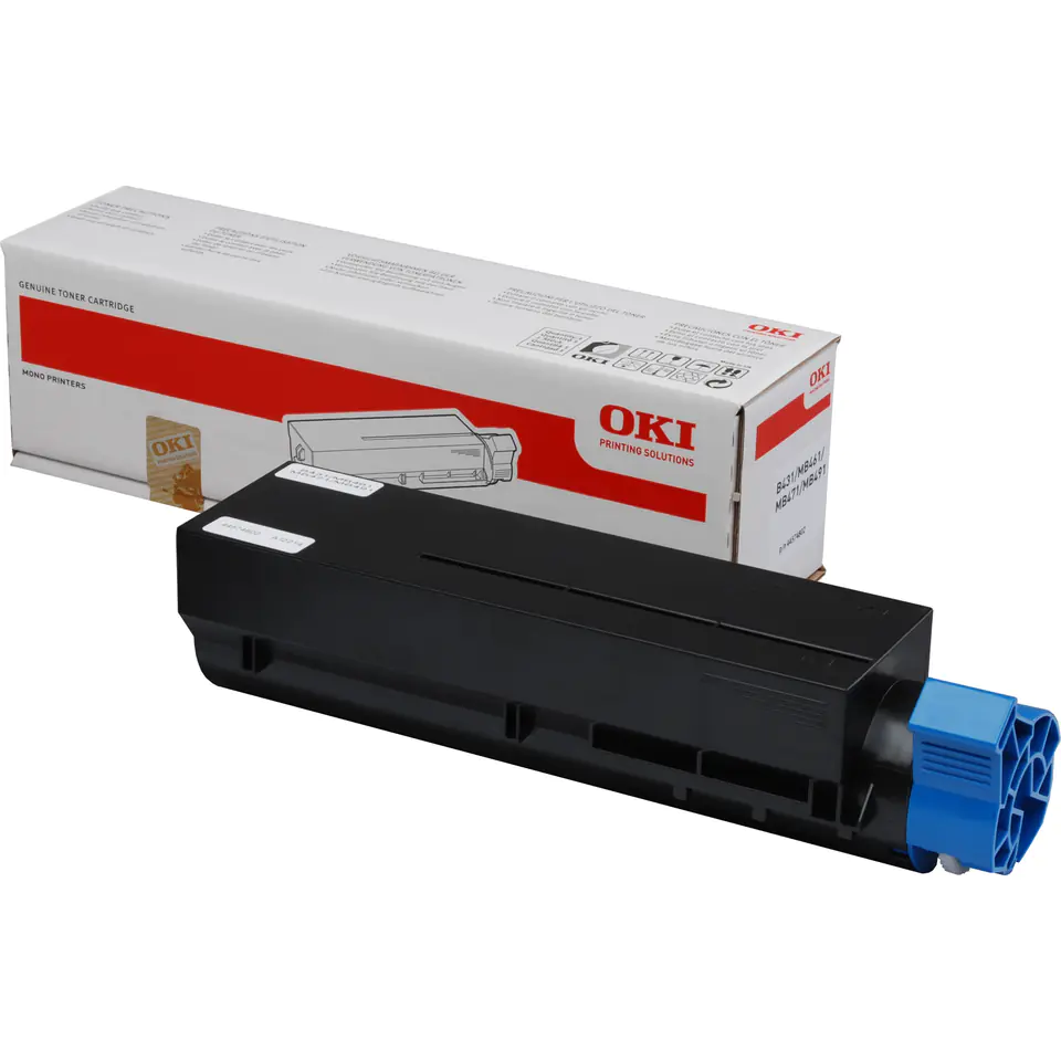 ⁨Toner OKI (44917602) czarny 12000str B431⁩ w sklepie Wasserman.eu