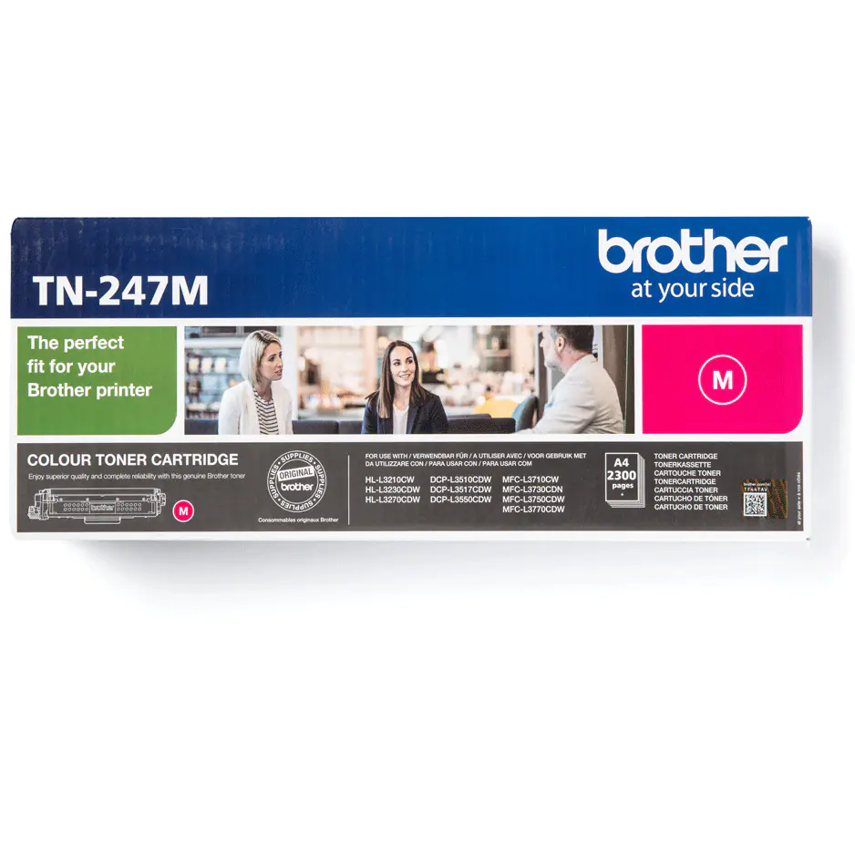 ⁨Brother TN-247M toner cartridge Original Magenta 1 pc(s)⁩ at Wasserman.eu