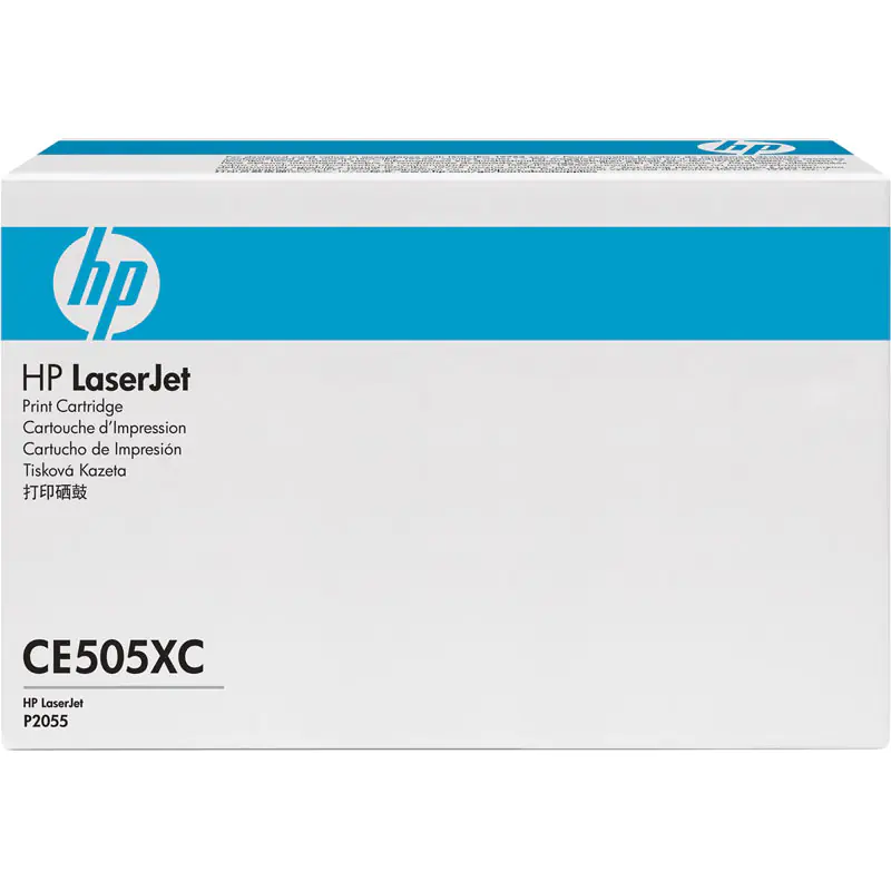 ⁨Laser Toner cartridge HP 05X (CE505XC) black 6500str corporate 2050/2055⁩ at Wasserman.eu