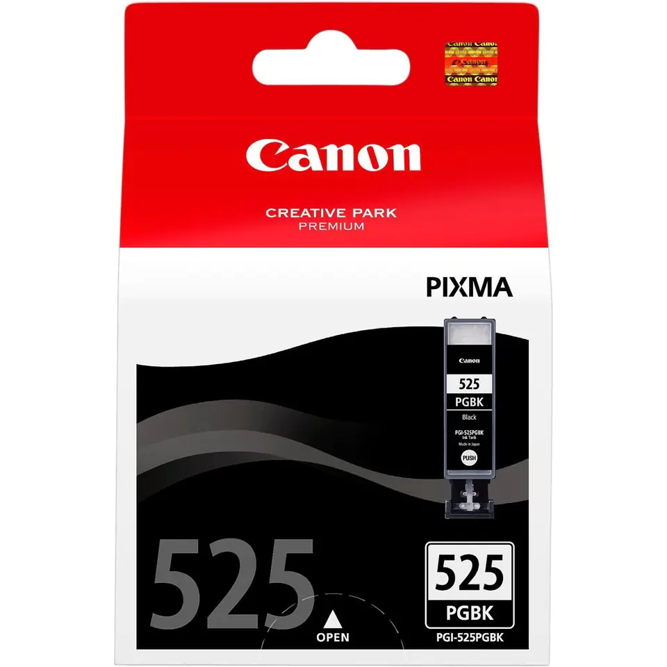 ⁨Tusz CANON (PGI-525PGBK/4529B001) czarny 350str⁩ w sklepie Wasserman.eu