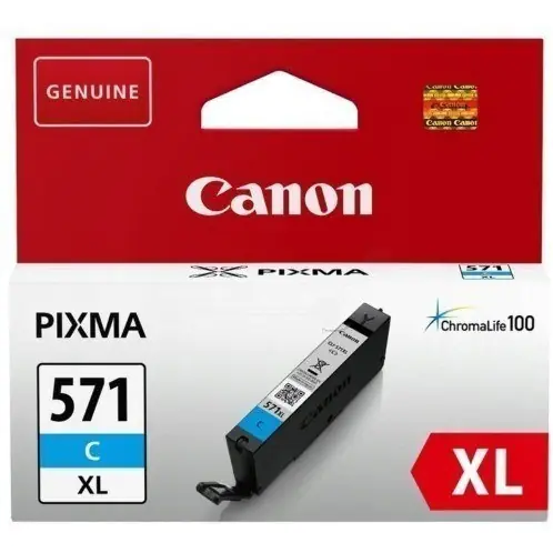 ⁨Tusz CANON (CLI-571C XL/0332C001) niebieski 10,8ml/680str⁩ w sklepie Wasserman.eu