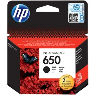 ⁨Ink cartridge HP 650 (CZ101AE) black 360str 1015/1515/2515/3515/3545/4515⁩ at Wasserman.eu