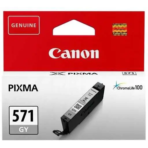 ⁨Tusz CANON (CLI-571GY/0389C001) szary 7ml/306str⁩ w sklepie Wasserman.eu