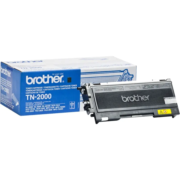 ⁨Laser Toner cartridge BROTHER (TN-2000) black 2500str HL2030/2040/2070N⁩ at Wasserman.eu
