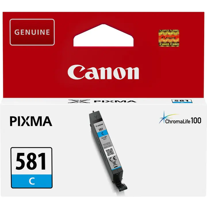 ⁨Tusz CANON (CLI-581C/2103C001) niebieski 5,6ml⁩ w sklepie Wasserman.eu