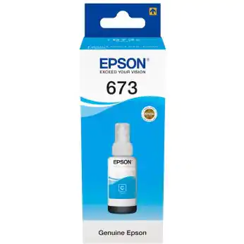 ⁨Tusz EPSON (T6732/C13T67324A) niebieski 70ml⁩ w sklepie Wasserman.eu