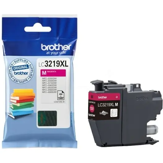 ⁨Tusz BROTHER (LC3219XLM) purpurowy 1500str⁩ w sklepie Wasserman.eu