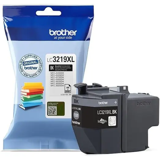 ⁨Tusz BROTHER (LC3219XLBK) czarny 3000str⁩ w sklepie Wasserman.eu