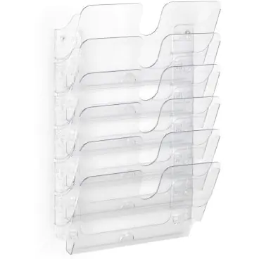 ⁨FLEXIPLUS A4 6 horizontal document containers 1700014401 DURABLE⁩ at Wasserman.eu