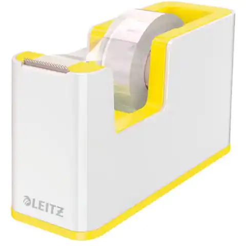 ⁨LEITZ WOW, yellow adhesive tape feeder 53641016⁩ at Wasserman.eu
