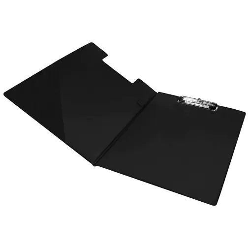 ⁨Folder with clip NATUNA A4 black⁩ at Wasserman.eu