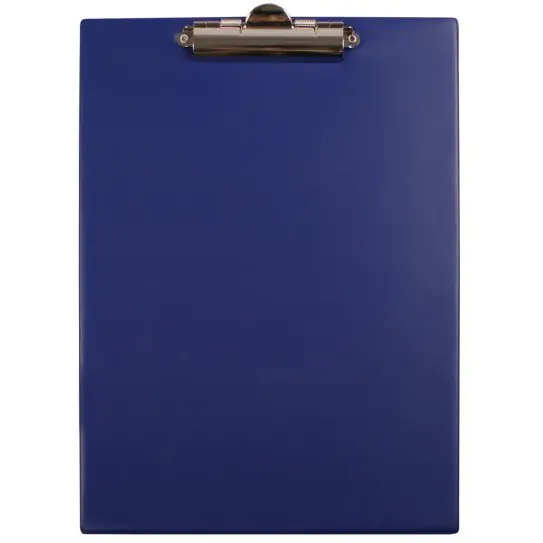 ⁨Board with clip A4 navy blue KH-01-02 BIURFOL⁩ at Wasserman.eu