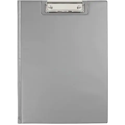 ⁨Folder with clip A4 silver BIURFOL KKL-04-01⁩ at Wasserman.eu