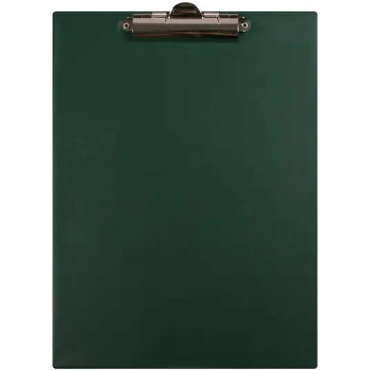 ⁨Board with A4 clip dark green KH-01-07 BIURFOL⁩ at Wasserman.eu