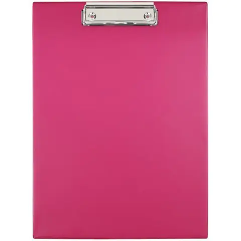 ⁨Board with clip A4 pink BIURFOL KKL-01-03 (pink pastel )⁩ at Wasserman.eu