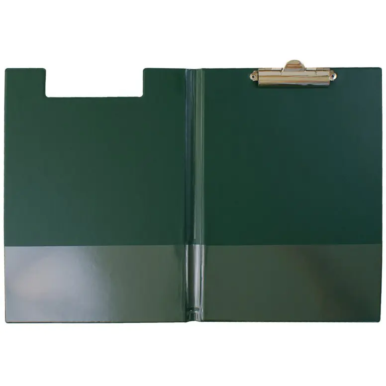 ⁨Folder clip A5 dark green KL-03 BIURFOL⁩ at Wasserman.eu