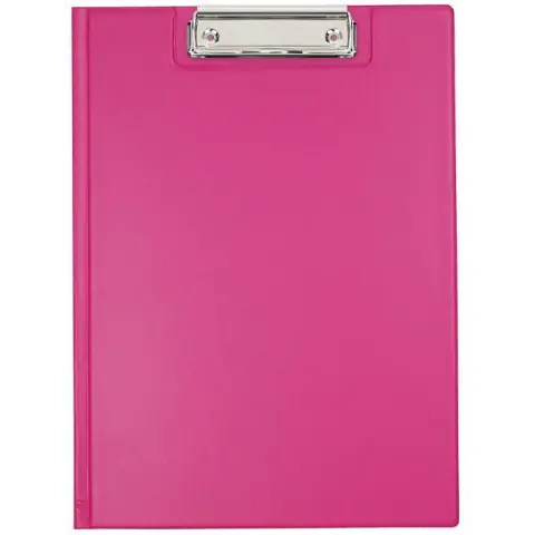 ⁨Briefcase with clip A4 pink BIURFOL KKL-04-03 (pink pastel )⁩ at Wasserman.eu