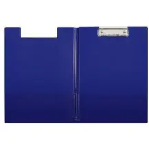 ⁨Briefcase with clip A4 navy blue KH-04-02 BIURFOL⁩ at Wasserman.eu