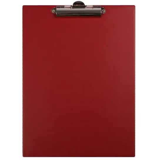 ⁨Board clip A5 burgundy KH-00-05 BIURFOL⁩ at Wasserman.eu