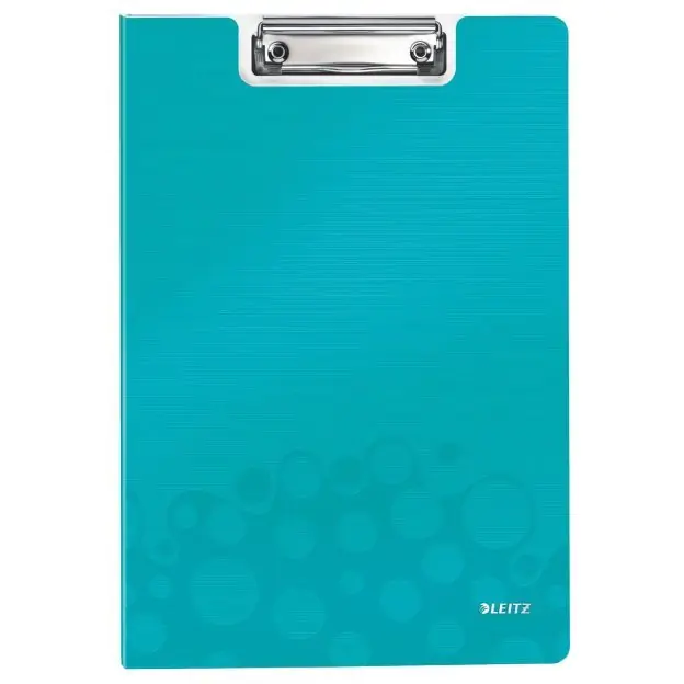 ⁨Board with clip and cover Leitz WOW turquoise 41990051⁩ at Wasserman.eu