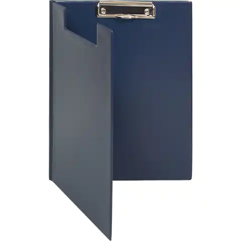 ⁨Folder with clip NATUNA A4 navy blue⁩ at Wasserman.eu