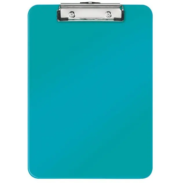 ⁨Board with clip LEITZ WOW turquoise 39710051⁩ at Wasserman.eu