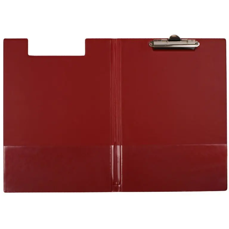 ⁨Briefcase clip A5 burgundy KL-03 BIURFOL⁩ at Wasserman.eu