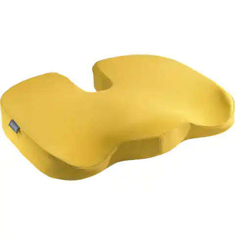 ⁨Ortopedyczna poduszka na krzesło Leitz Ergo Cosy żółta 52840019⁩ w sklepie Wasserman.eu