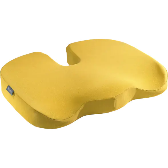 ⁨Leitz Ergo Cosy orthopedic chair cushion yellow 52840019⁩ at Wasserman.eu