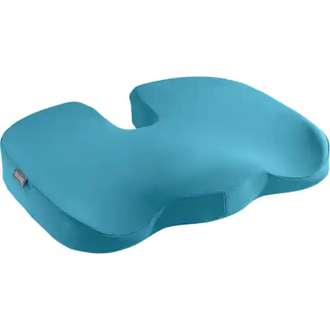 ⁨Ortopedyczna poduszka na krzesło Leitz Ergo Cosy niebieska 52840061⁩ w sklepie Wasserman.eu