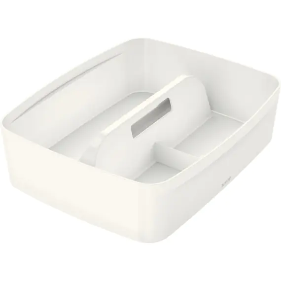 ⁨MyBOX organizer large with handle white LEITZ 53220001⁩ at Wasserman.eu