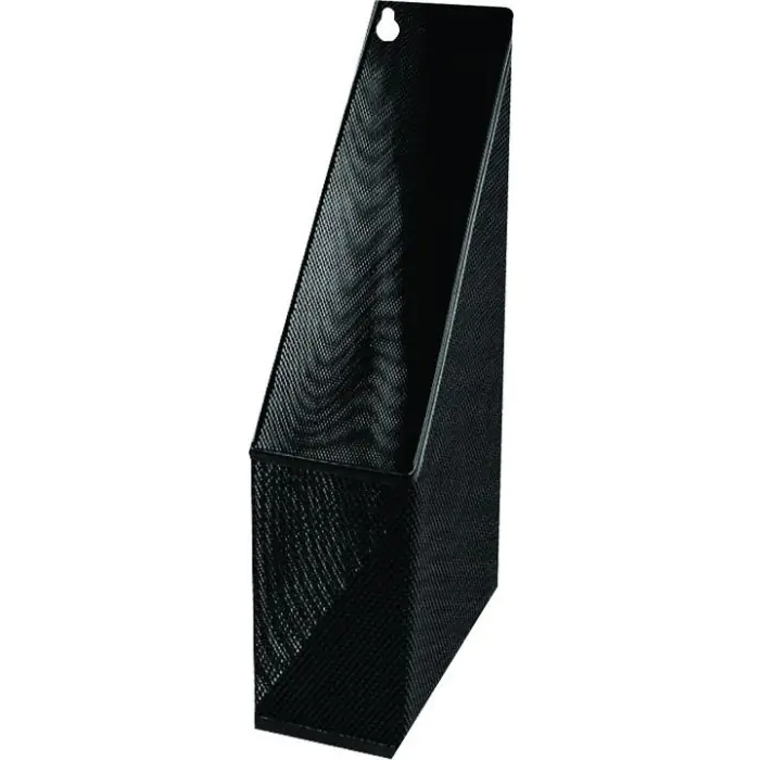 ⁨Pojemnik na czasopisma NATUNA siatka czarny 250x72x320mm⁩ w sklepie Wasserman.eu