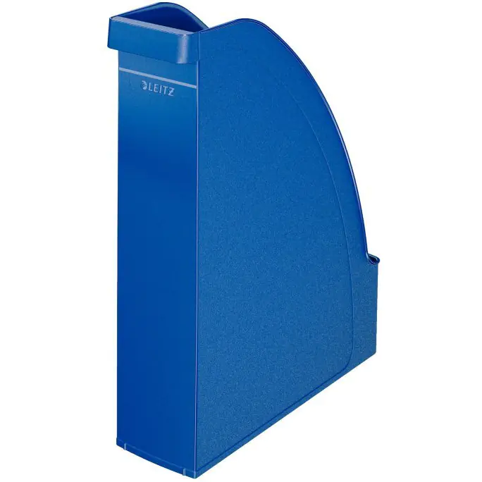 ⁨Magazine container LEITZ PLUS blue 70mm 24760035⁩ at Wasserman.eu