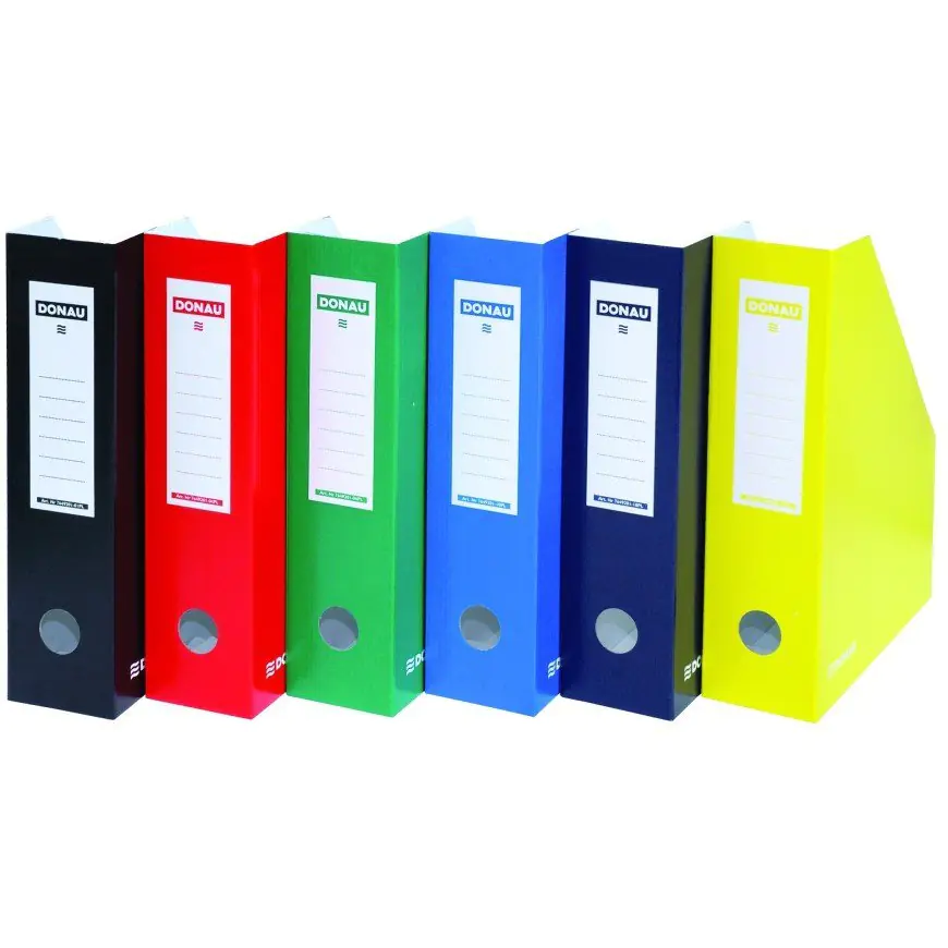 ⁨Document container,truncated A4/80mm black 7649201-01 DONAU⁩ at Wasserman.eu